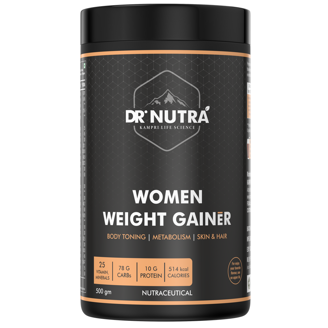 Dr.NUTRA Women Weight Gainer (Flavor as per Selection) - 500gm
